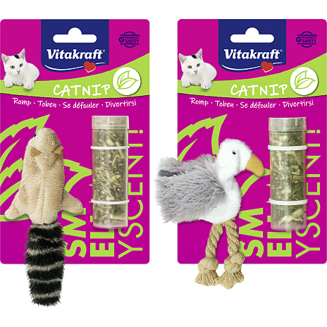 Vitakraft Kattelegetøj m. katteurt - assorteret 1 stk.
