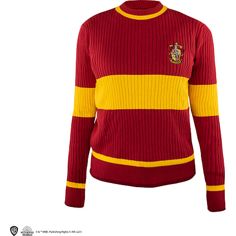 Harry Potter Sweater Quidditch Gryffindor Str. L