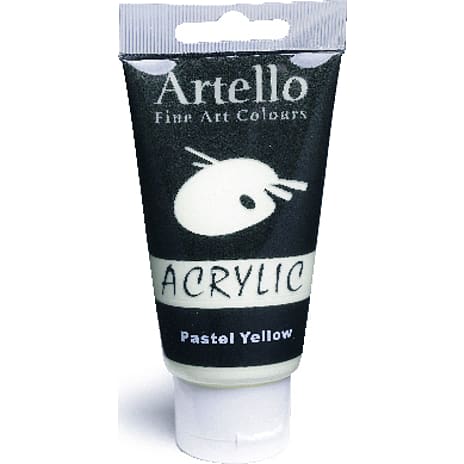 Artello akrylmaling 75 ml - pastel yellow 1 stk.