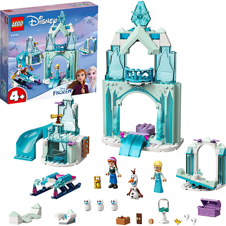 LEGO 43194 Disney og Elsas Frost-vinterland Slot | Køb på føtex.dk!