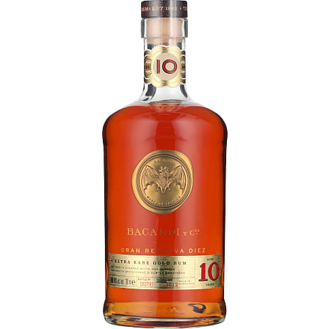 Bacardi Gran Reserva Gylden Rom 10 År