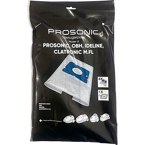 Prosonic Støvsugerposer 4-pak Universal