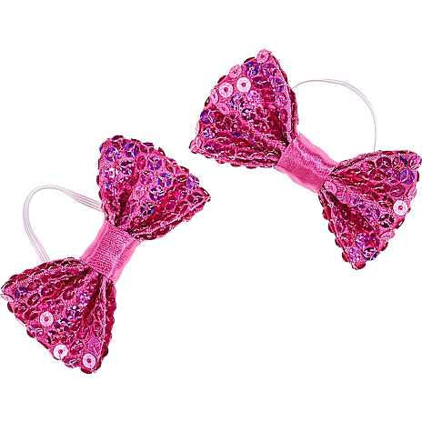 Build-A-Bear Sløjfer 2-pak Fuchsia