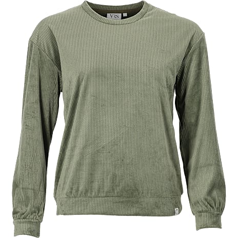 VRS dame velour trøje str. 2xl - oliven 1 stk.