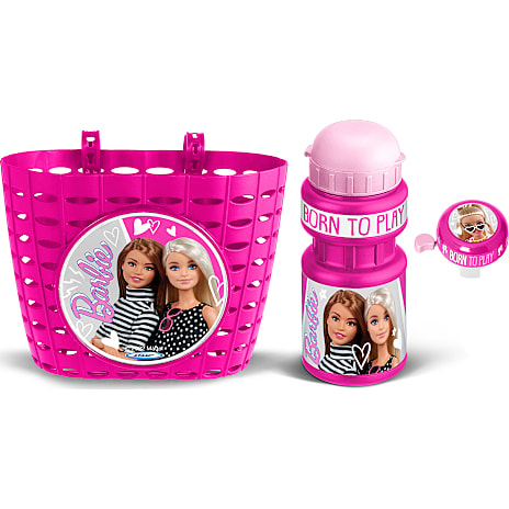 Barbie Cykelkurv, Drikkedunk Og Ringeklokke