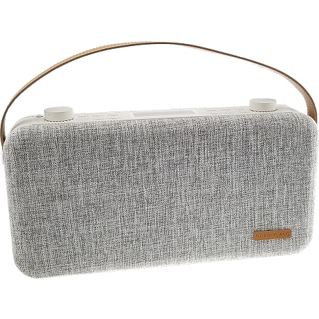 Nordklang TEX-1500 Bærbar Bluetooth Højttaler Med DAB+/FM Radio Hvid