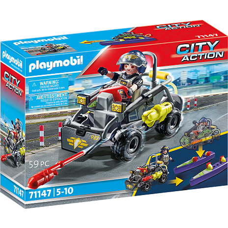 Playmobil SWAT Multi Terrain Quad 71147