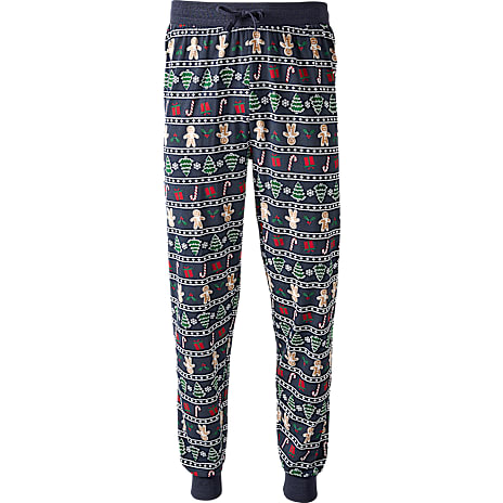 VRS Herre Pyjamas Str. L Mørkeblå