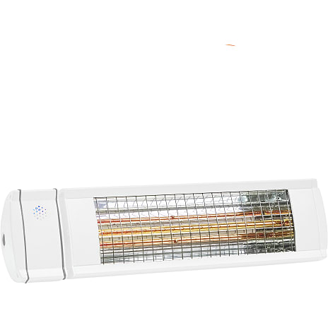 HEAT1 Terrassevarmer Vægmodel 1500W Hvid