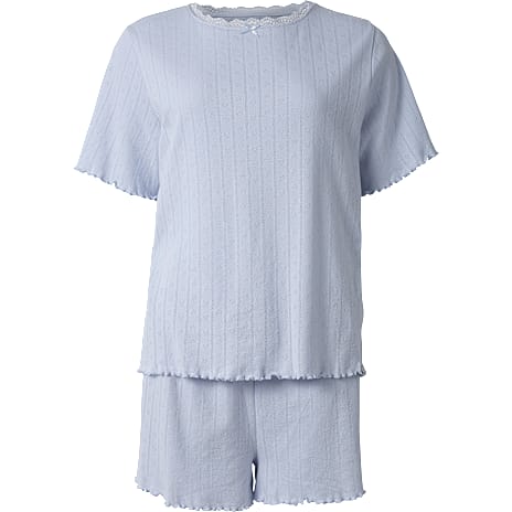 VRS Dame Pyjamas Str. M Lyseblå