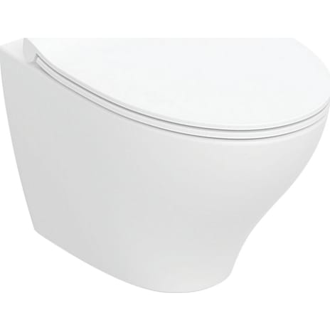 Ifö Modern Style Hængetoilet Med Sæde Hvid