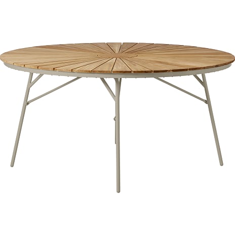 Kerteminde Teak Havebord Sandy Grey