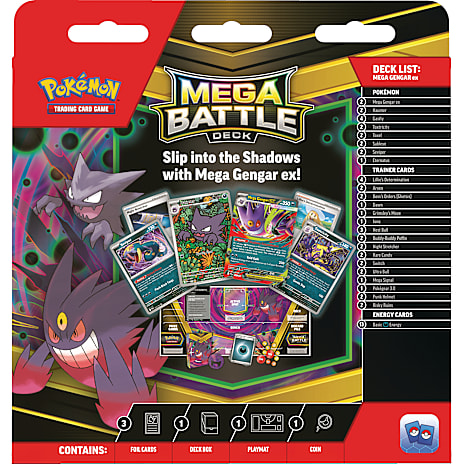 Pokémon Mega Battle Deck Spil Med Samlekort