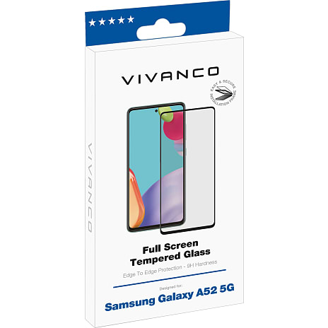 Vivanco Samsung Galaxy A52/A52s 5G Beskyttelsesglas 9H