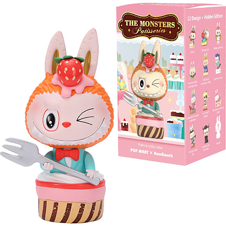 POP MART Labubu Monsters Patisseries Samlerfigur Assorteret