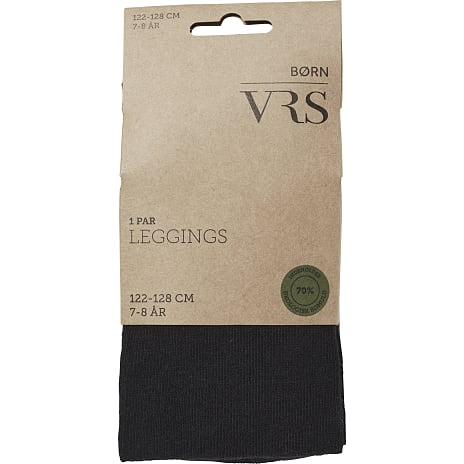 VRS børneleggings str. 7-8 år - sort