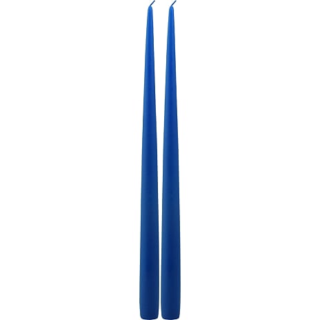 Windsor hånddyppede stagelys 39 cm 2-pak - koboltblå 130 g