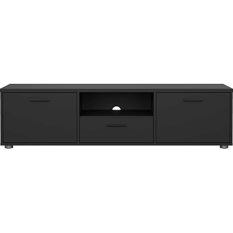 Tvilum Media TV-bord Mat Sort