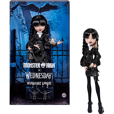 Monster High Wednesday Addams Dukke