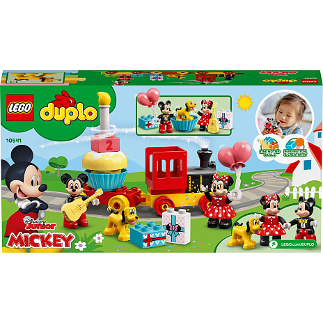 maksimum hver gang hinanden LEGO® DUPLO® ǀ Disney Mickey & Minnies fødselsdagstog 10941 | Køb online på  br.dk!