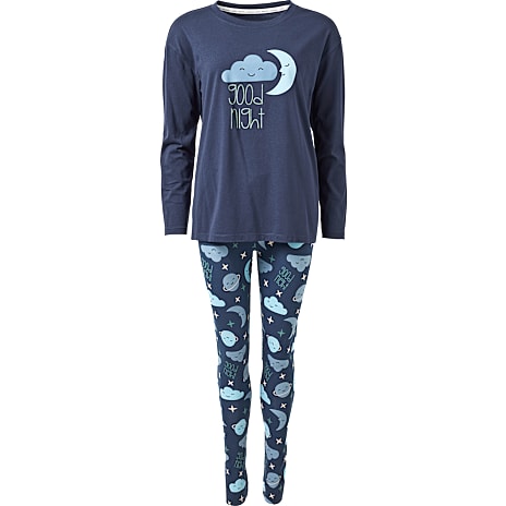 VRS Dame Pyjamas Str. L Navy