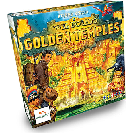 Golden Temples Quest for El Dorado Brætspil