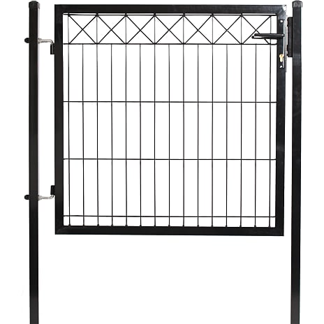 Hortus Havelåge Til Panelhegn Med Deko X Sort