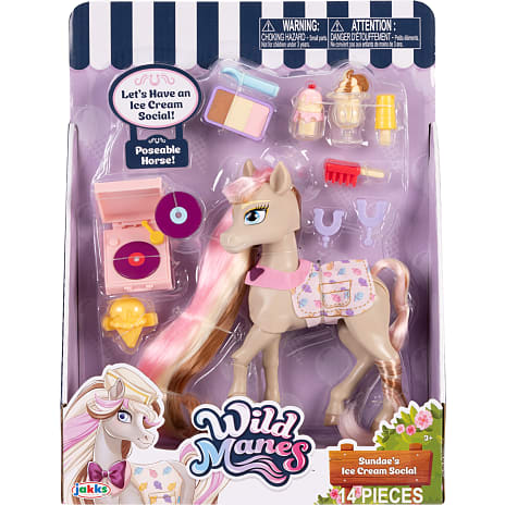 Jakks Wild Manes Legesæt Med Hest