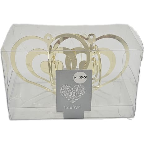 Metalophæng Guld 6 cm Assorteret