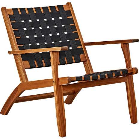 Siena Loungestol Sort