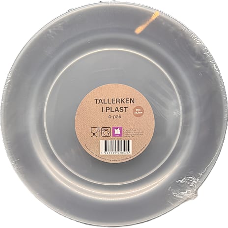 Salling Genanvendelige Tallerkner 22,5 cm