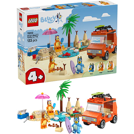 LEGO Blueys familie-biltur til stranden 11202 1 stk.