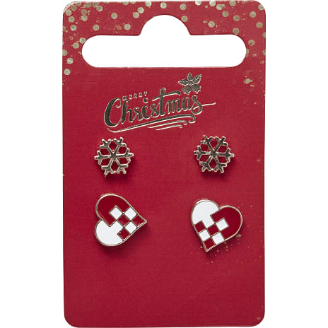 Choise by heart Dame øreringe 2 par guld