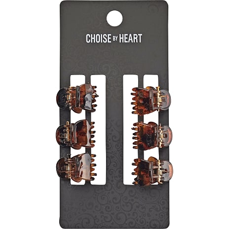 Choise By Heart Dame Hårklemmer Brun