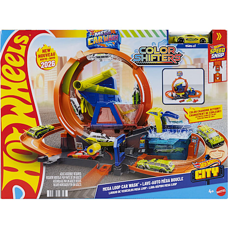 Mattel Hot Wheels City Mega Loop bilvask