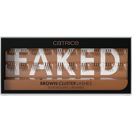 Catrice Brown Cluster Kunstige Øjenvipper Med Lim