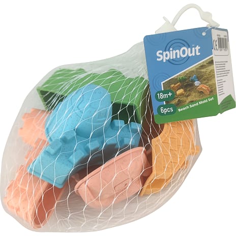 SpinOut Sandforme Assorteret