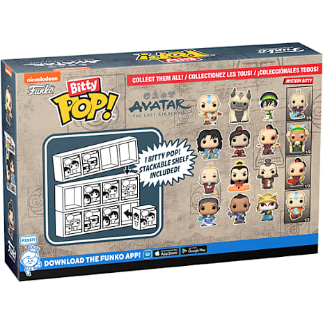 Funko Bitty POP! Avatar the Last Airbender 16 cm 4-pak Samlefigurer