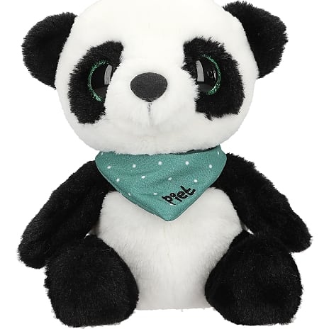 Snukis Piet Pandabamse 18 cm Sort/Hvid