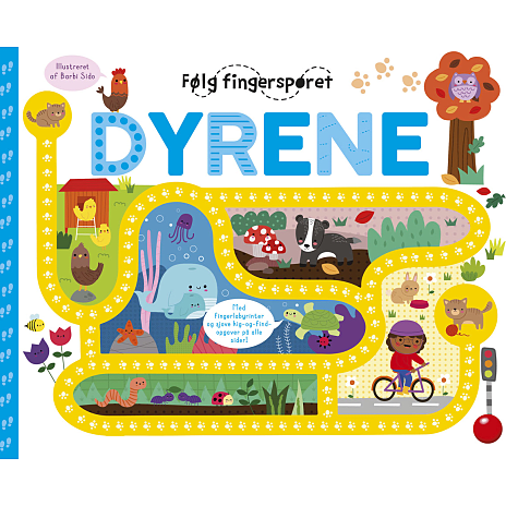 Bolden Følg fingersporet - dyrene