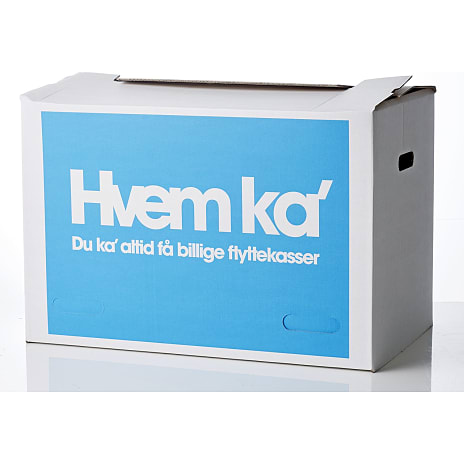 Andre Mærker Senior flyttekasse - hvid 1 stk.