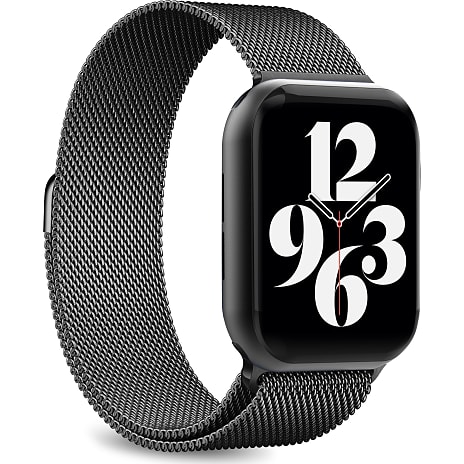 PURO Milanese Rem til Apple Watch 38-40 mm Sort