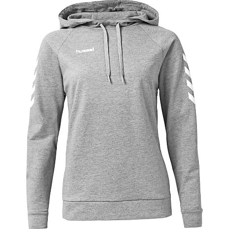 Hummel Dame Hoodie Grå str. S