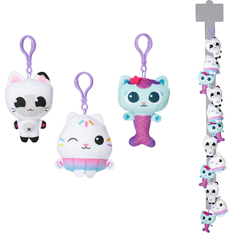 Simba Toys Gabbys Dukkehus Plysnøglering, Assorteret