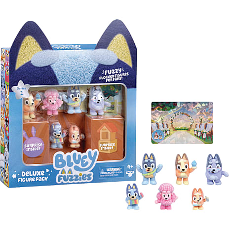 Bluey Fuzzies Figurer