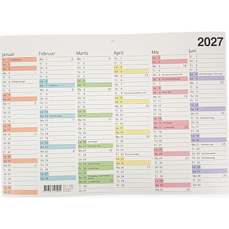 1Conzept Kalender 2027 Pap