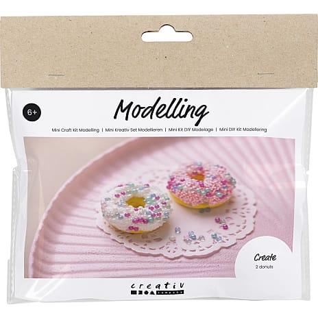 Creativ Company Creotime Mini DIY Donuts Modelleringskit