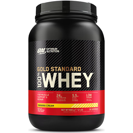 Optimum Nutrition Proteinpulver m. banansmag 900 g
