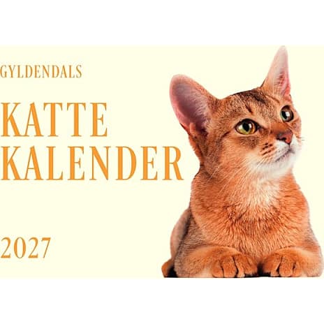 Gyldendal Kattekalender 2027
