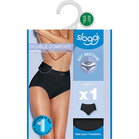 Sloggi Dame Maxi DC Str. 44 Sort